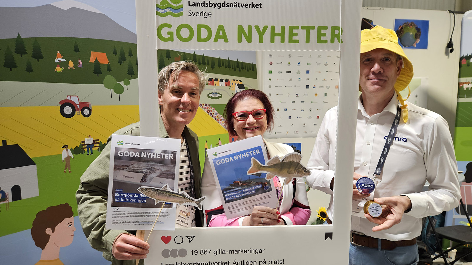 Carl Dahlberg, Teija Aho och Daniel Brännström