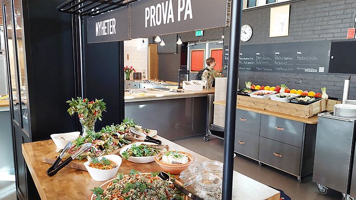 Prova på-ö i en av Klippans skolrestauranger