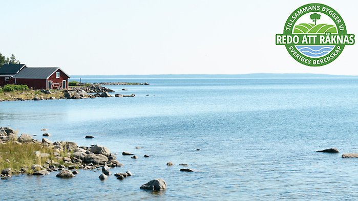 Man som håller fram en lax samt loggan för artikelserien ovanpå.