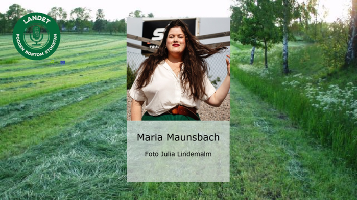 Författaren Maria Maunsbach till boken Lucky Lada och jag