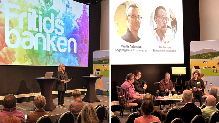 Carina Haak, Charlie Andersson och Jan Elofsson deltog på Nationella Leaderträffen i Sunne.