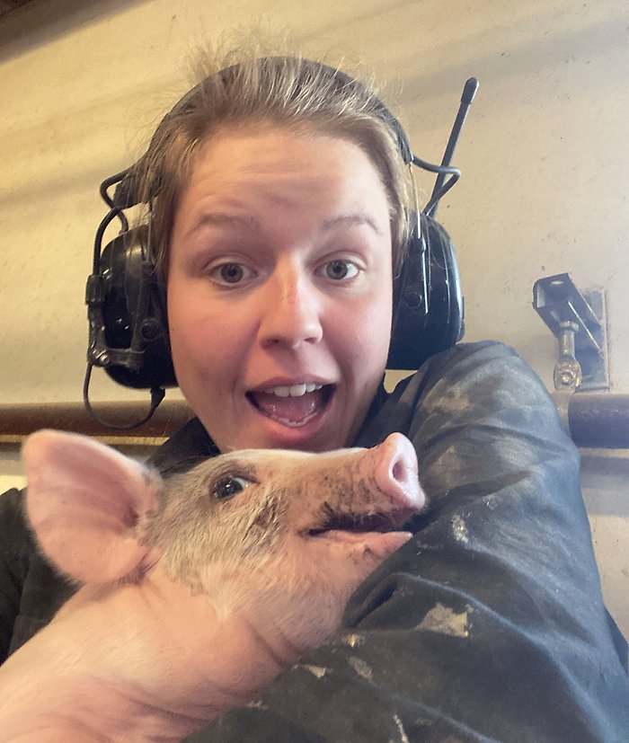 Sara Thungard och den glada grisen