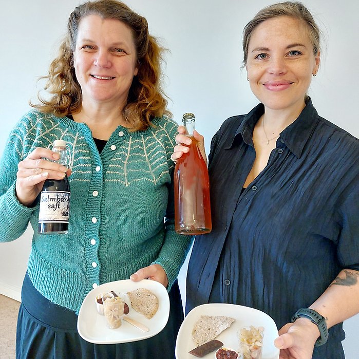 Hanna Tunberg och Emma Serner, Långmyre vineri. 